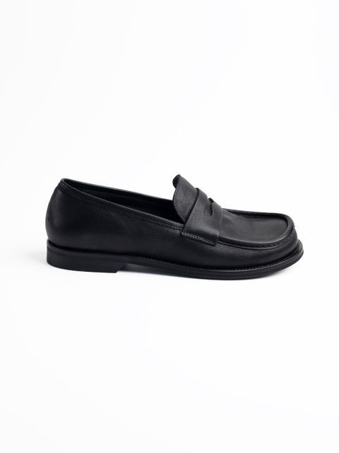 Лофери жіночі шкіряні чорні 9711 Nero фото