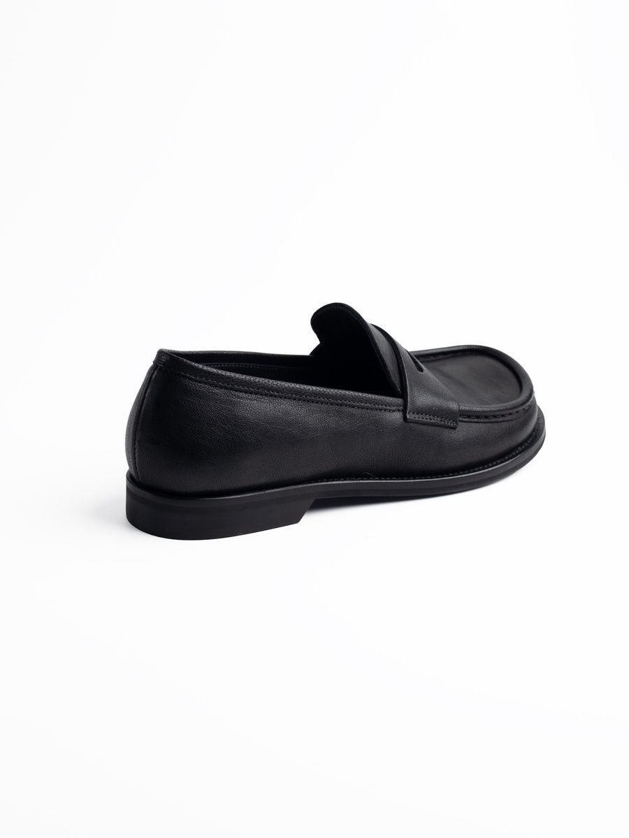 Лофери жіночі шкіряні чорні 9711 Nero фото