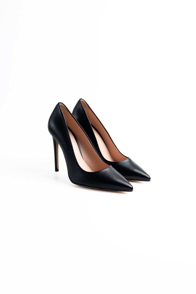 Човники MC шкіряні чорні R153 nappa nero фото