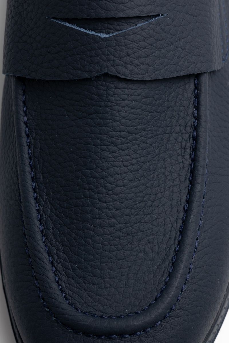 Лофери SG шкіряні сині 000402645 фото