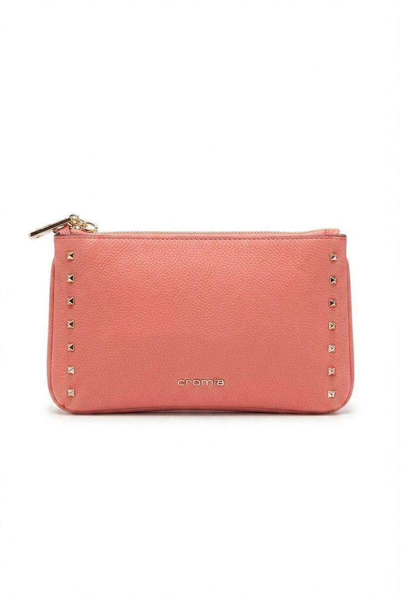 Сумка Жіноча Клатч Cromia FUNNY STUDS 2600305 CORALLO фото