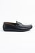 Мокасини PS шкіряні чорні 6890 Black Fl фото 1