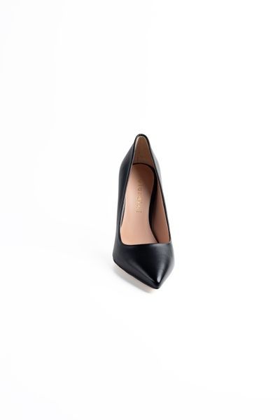 Човники шкіряні чорні R153 nappa nero фото